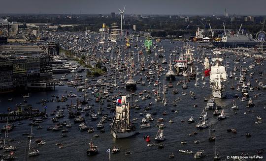 SAIL: eerste dag druk, maar beheerst verlopen