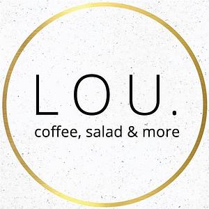 LOU. coffee, salad & more logo