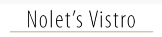 Nolet’s Vistro