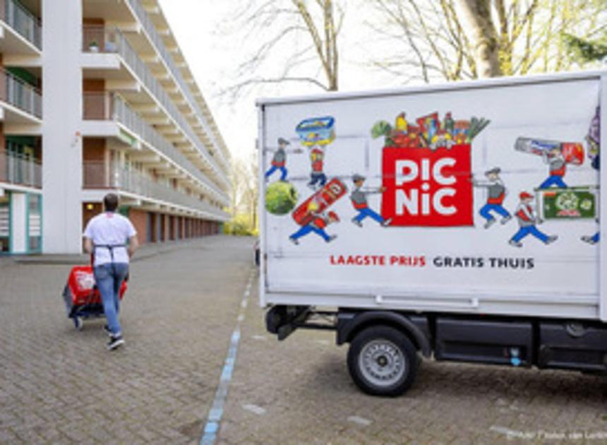 Boerenprotest zorgt ervoor dat klanten van Picnic hun order niet krijgen