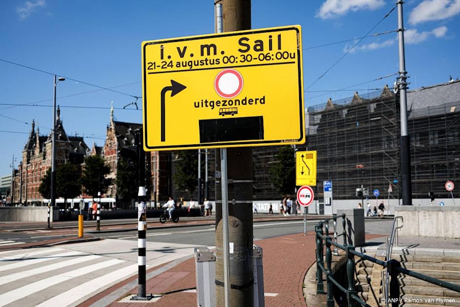 Oranjesluizen Amsterdam voorbereid op drukte bij SAIL