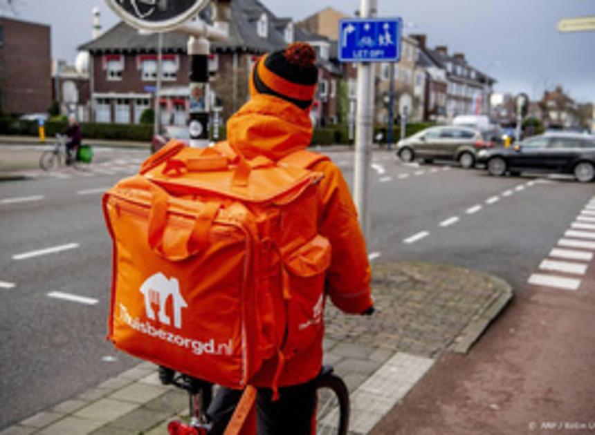 Just Eat Takeaway, moederbedrijf Thuisbezorgd, stijgt 13 procent op beurs