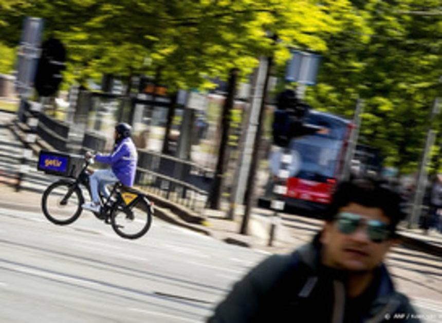 Groei flitsbezorgers stagneert nu alle restaurants en winkels weer open zijn