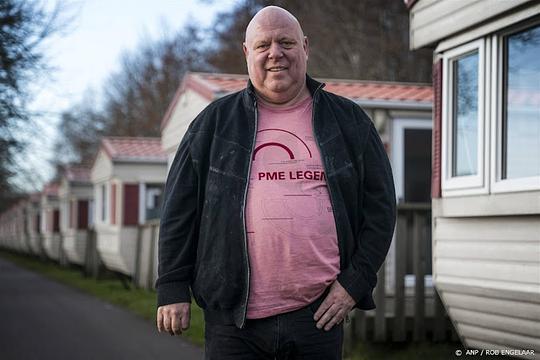 Peter Gillis op zijn vakantiepark