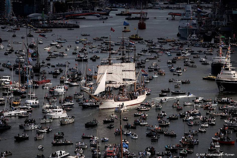 Ongeveer 2,5 miljoen bezoekers op SAIL Amsterdam